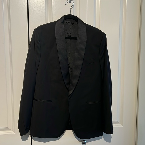 Mens wool tux jacket. Great for a wedding or Graduation - Picture 1 of 6